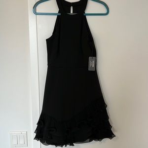 Guess Women’s Black Ruffled Dress - Size 2